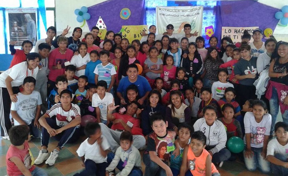 Patrulla solidaria que deja su huella en los barrios