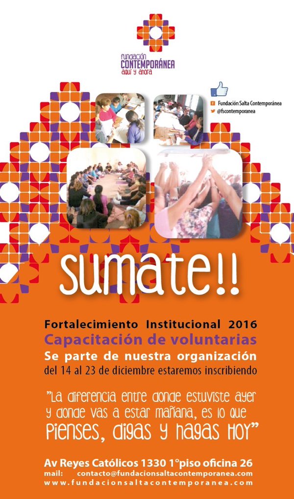 La Fundación Contemporánea inscribe para capacitar en derechos humanos de las mujeres