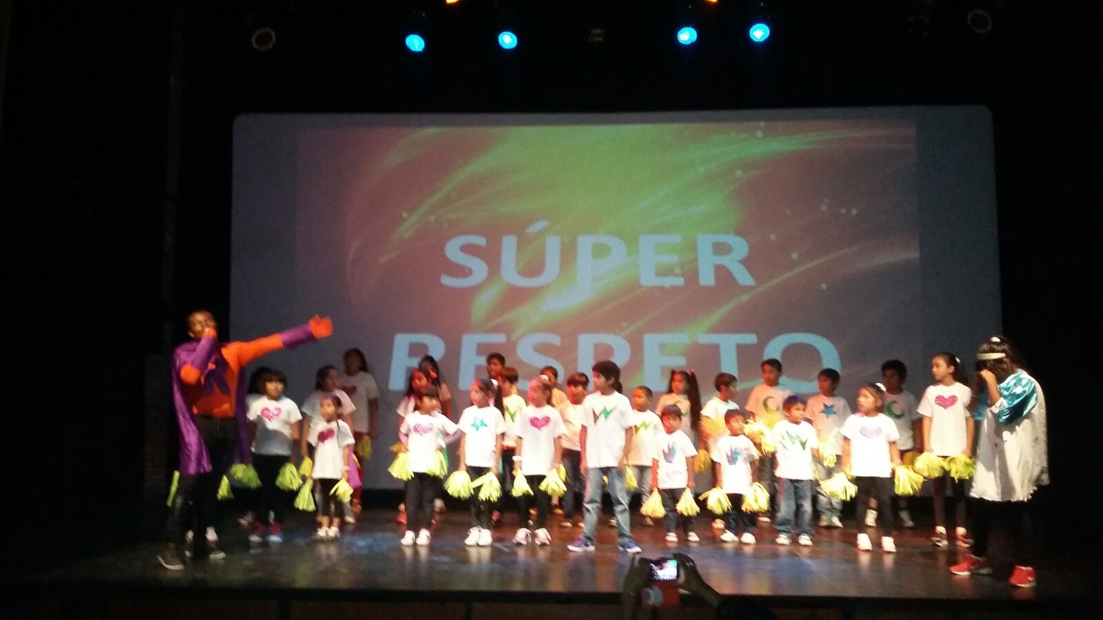 Exitosa presentación de “Los Súper Amigos” en el Teatrino
