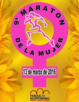 Maratón de la Mujer en el Parque del Bicentenario