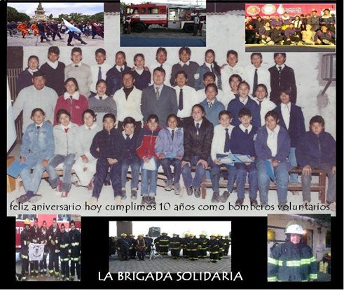 Bomberos Voluntarios “Brigada Solidaria” celebra su décimo aniversario en la ciudad