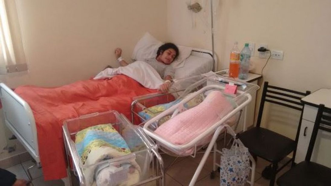 Se reciben donaciones para trillizos recién nacidos