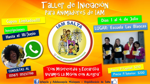 Taller de Iniciación para animadores de la Infancia y Adolescencia Misionera
