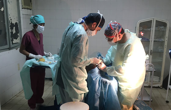 En Metán se realizaron nuevas cirugías reconstructivas