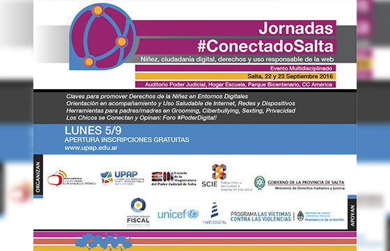 En Salta debatirán sobre niñez, derechos y uso responsable de la web