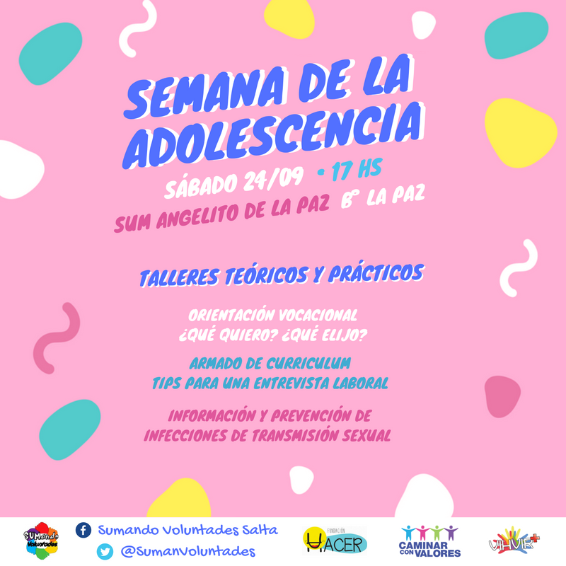 Semana de la Adolescencia en Barrio La Paz