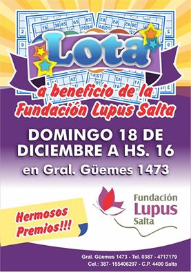 Lota solidaria a beneficio de Fundación Lupus