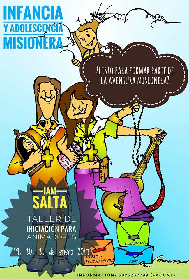 Se viene el taller de iniciación para animadores