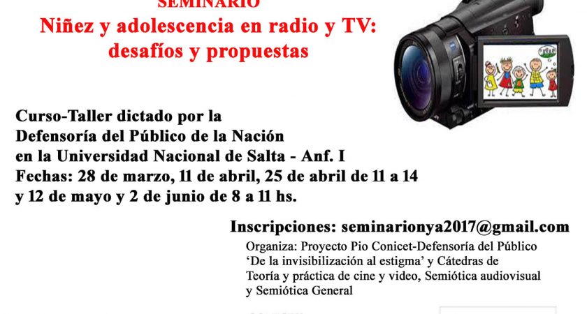 Seminario teórico-práctico sobre cómo cubrir los temas de la niñez y adolescencia