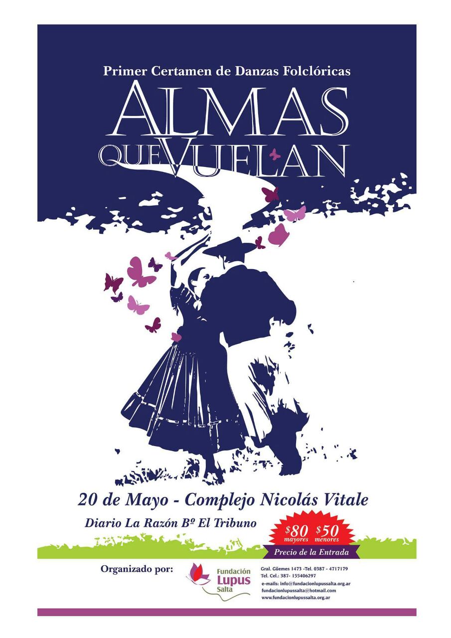 Se viene el Primer Certamen de Danzas Folclóricas organizado por Fundación Lupus
