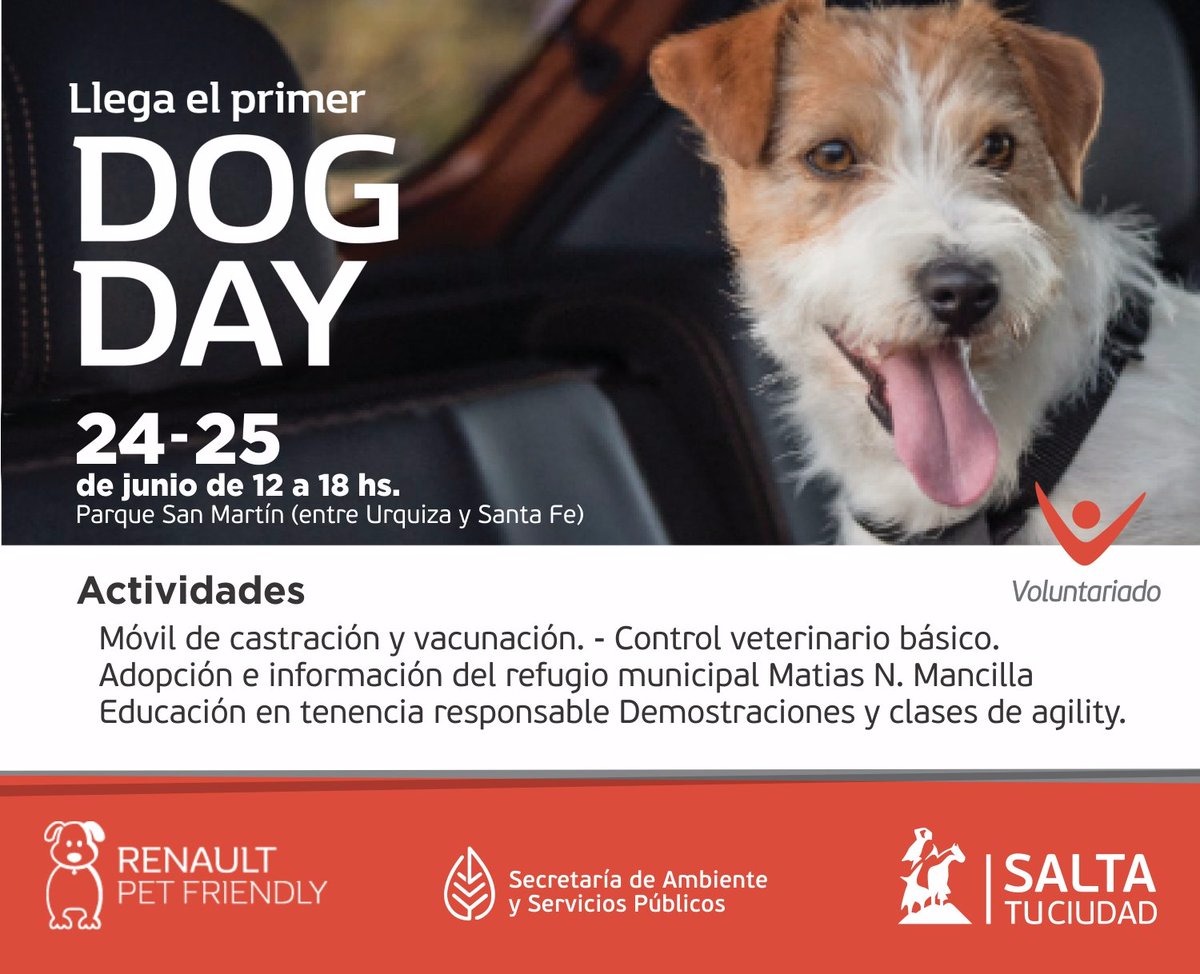 Voluntarios realizan “Dog Day” para fomentar la tenencia responsable de mascotas