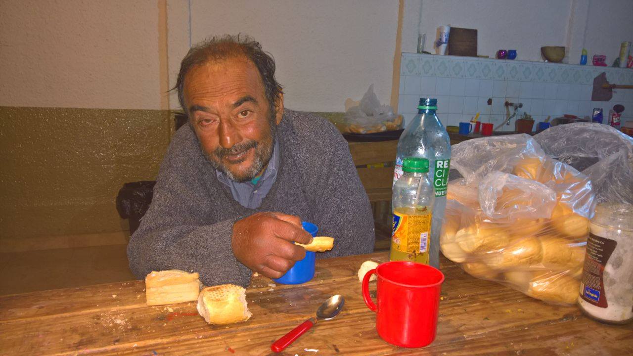 Roque Arellano fue internado y espera la cirugía en el Hospital San Bernardo