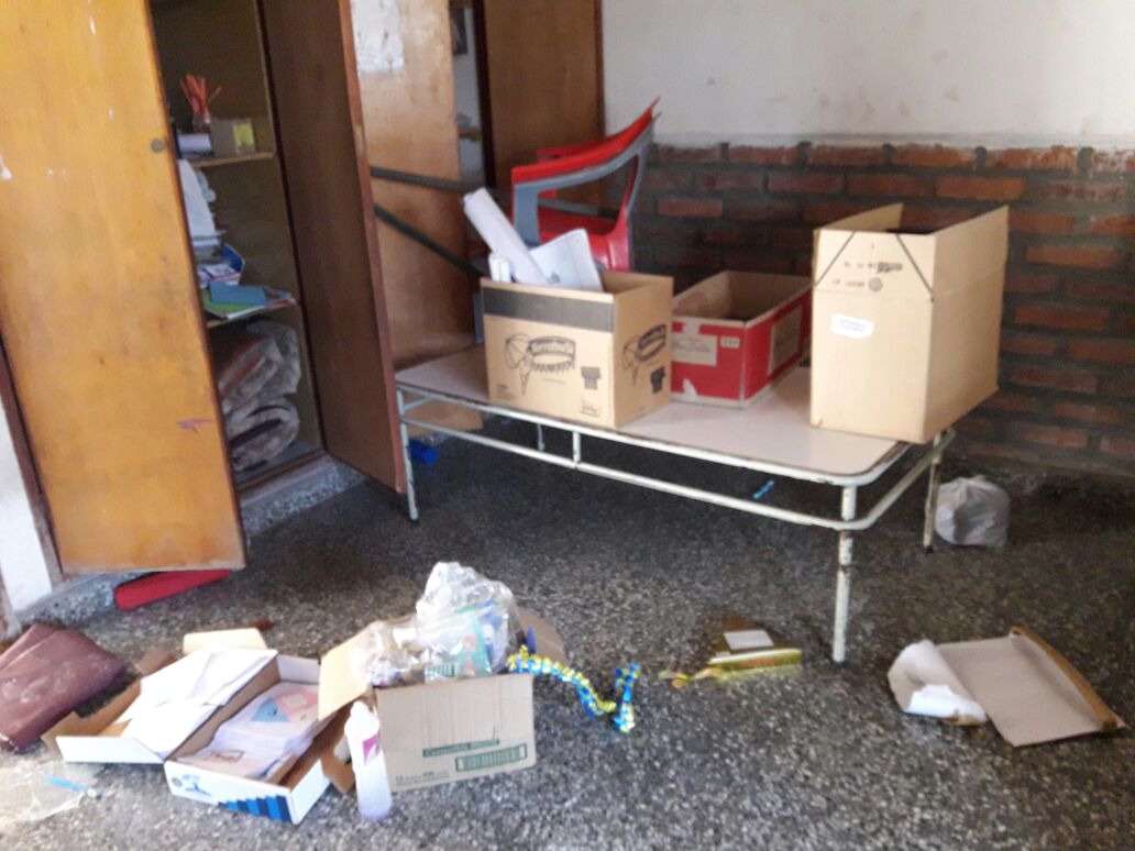 La Fundación El Changuito Dios, fue desvalijada por ladrones