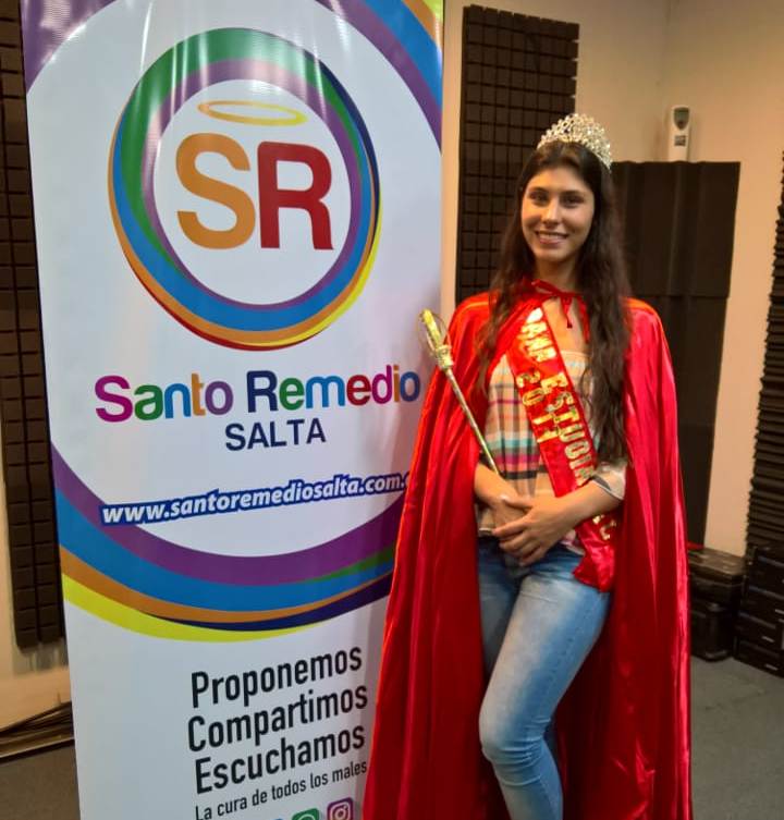 Rocío Faber, de Capital es la nueva reina provincial de los estudiantes de Salta