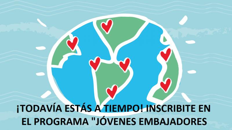 invitan a participar del programa Jóvenes Embajadores