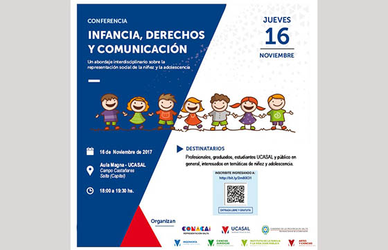 Dictarán conferencia sobre Infancias y representación social