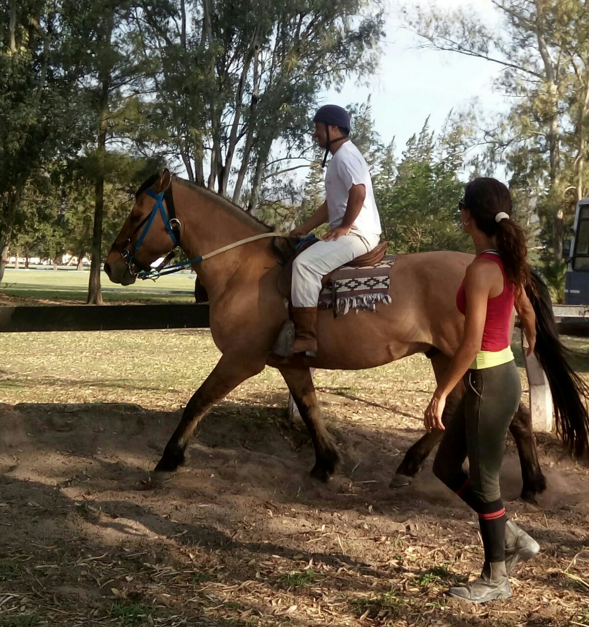 Rubén  Flores, el jinete salteño ganador del  X Campeonato de Integración Hípica Nacional e Internacional