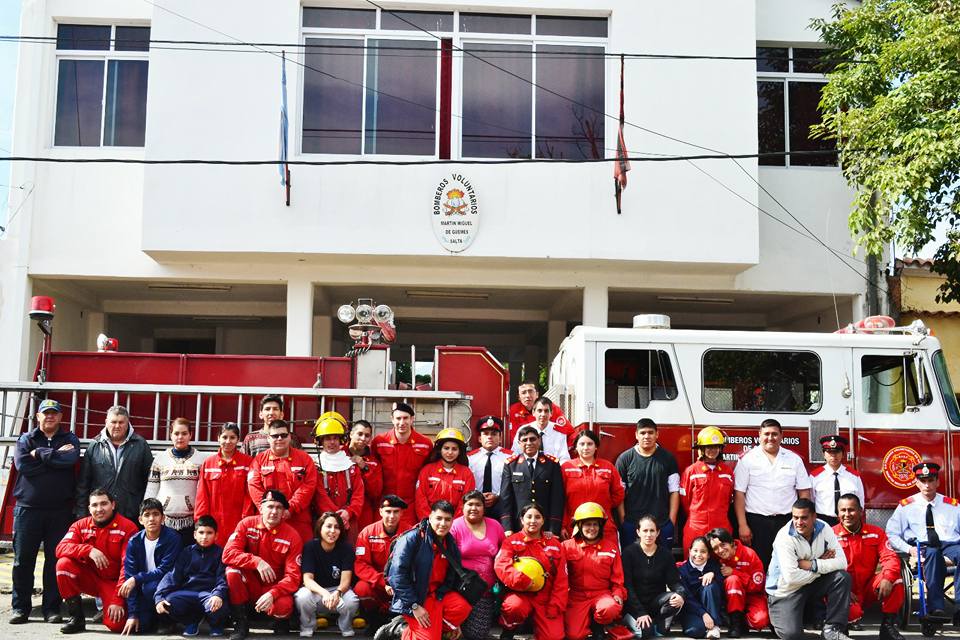 Celebrarán los 42º aniversario de la creación de Bomberos Voluntarios Martín Miguel de Güemes