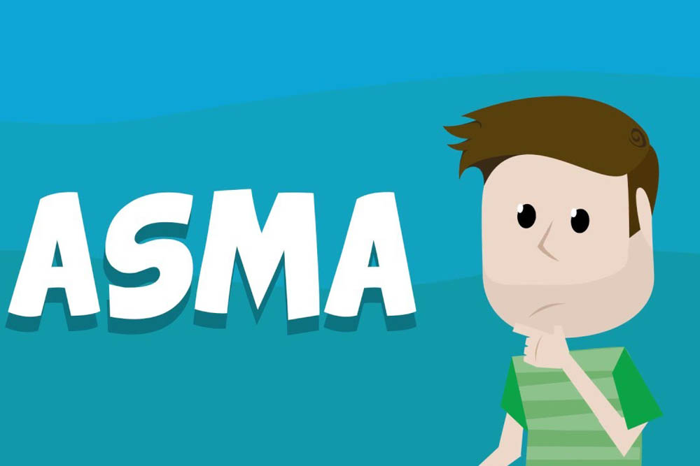 Caminata simbólica e información sobre el asma y cuidado del paciente asmático