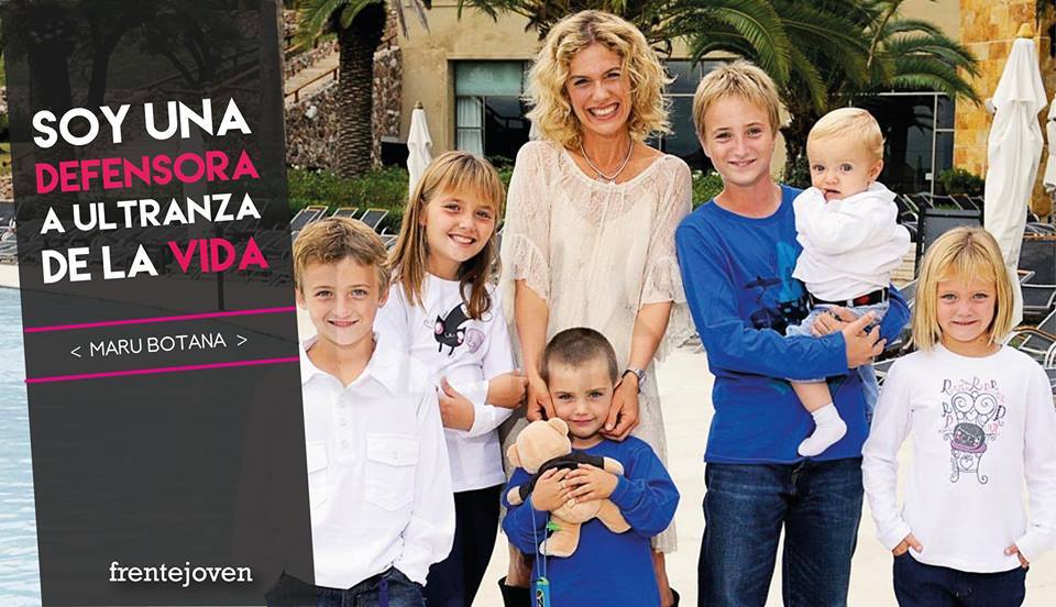 Maru Botana quita su apoyo a las ONG que avalan el aborto
