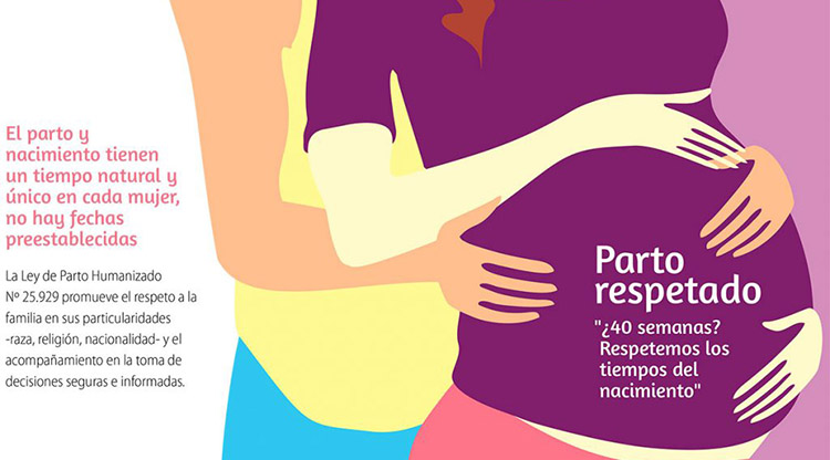 Del 14 al 20 de mayo se conmemora la semana Mundial del Parto Respetado