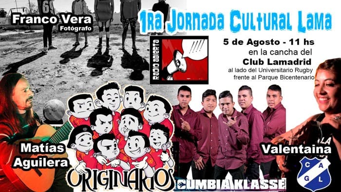 El Club Social y Deportivo Lamadrid realiza la 1º Jornada Cultural