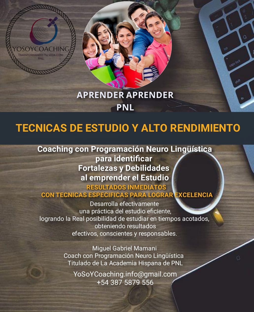 Darán técnicas de estudios y alto rendimiento en la ciudad