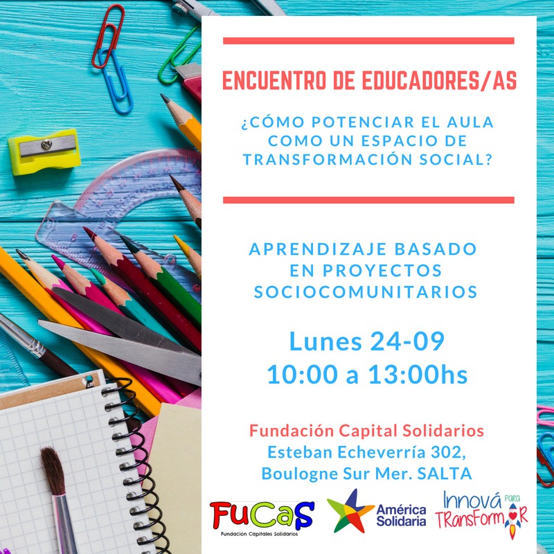 Se viene el encuentro de educadores 2018
