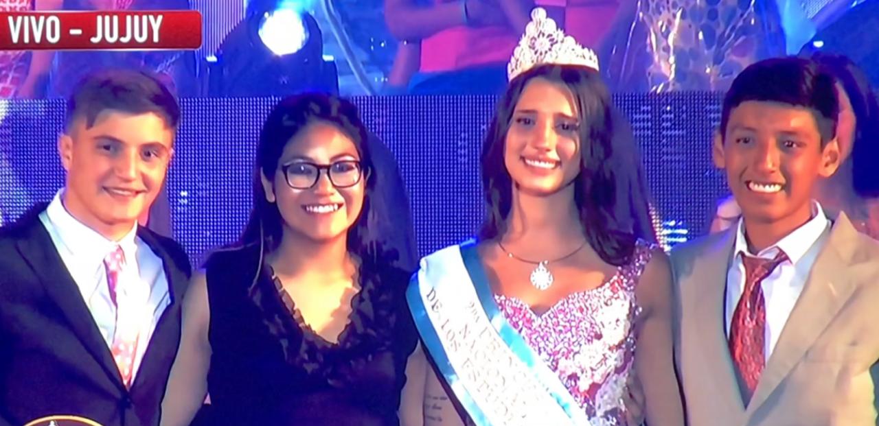 Renata Miotti  es princesa nacional de los estudiantes