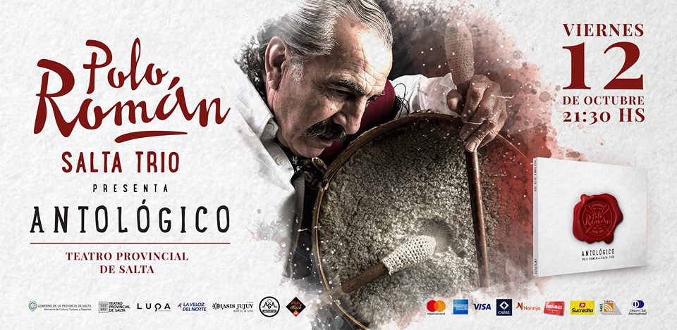 Polo Román y el Trio Salta actuarán en el Teatro Provincial a beneficio de Fundación HOPe
