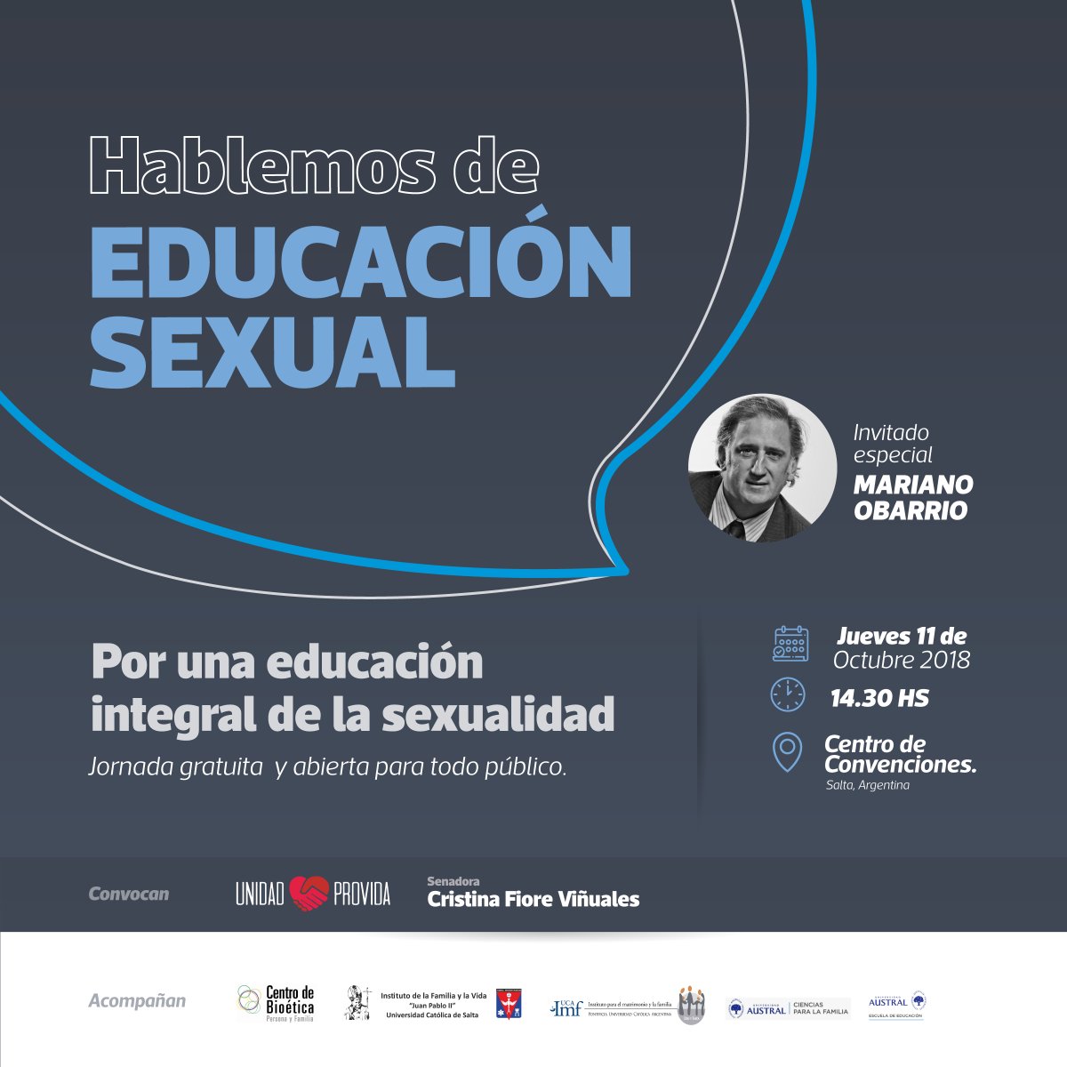 Este jueves se realiza una jornada sobre educación integral de la sexualidad