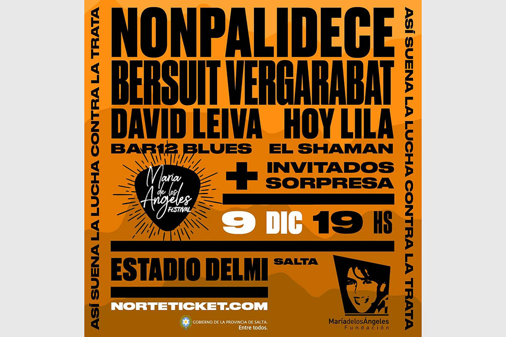 Este domingo se realizará un festival solidario a beneficio de Fundación María de los Ángeles