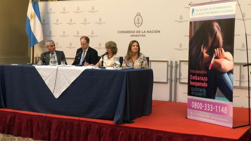 La Red Nacional de Acompañamiento a la Mujer Vulnerable presentó un 0800 de ayuda