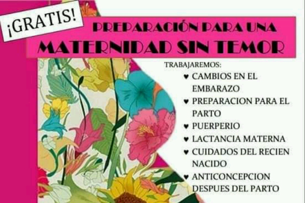 Curso gratuito de preparación para una “Maternidad sin temor”