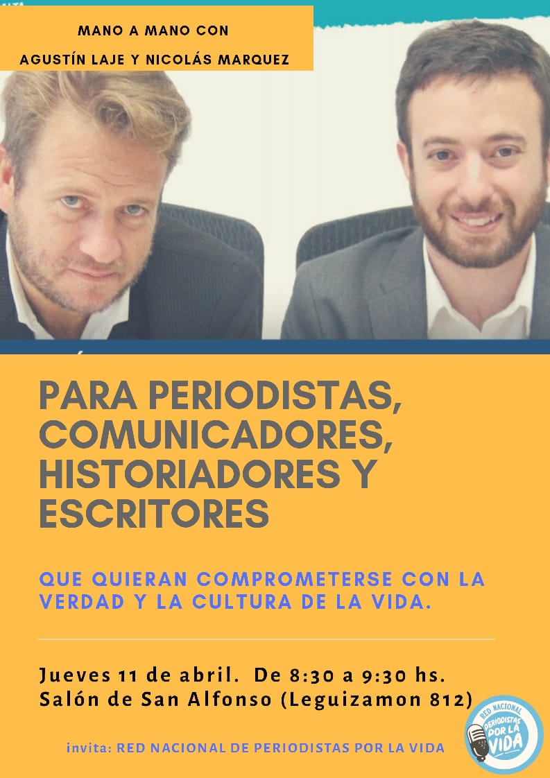 Agustín Laje y Nicolás Márquez tendrán un encuentro exclusivo con periodistas salteños