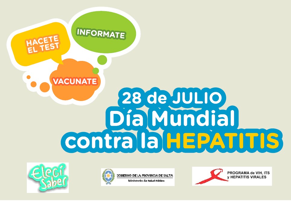 Se realizarán actividades preventivas por el Día Mundial contra la Hepatitis