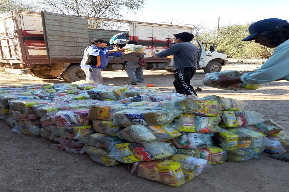 Se garantizó la contención alimentaria de merenderos, comedores y comunidades originarias