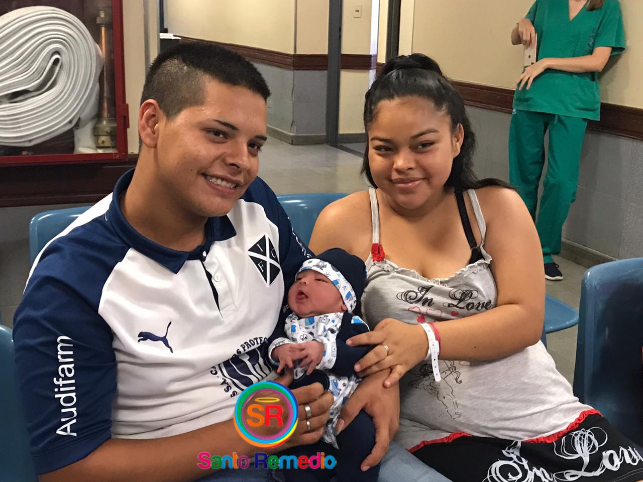 El primer bebé salteño del año 2020 es Sebastián Tomás