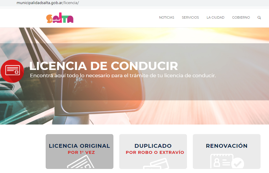 Conocé los requisitos para solicitar o renovar la licencia de conducir