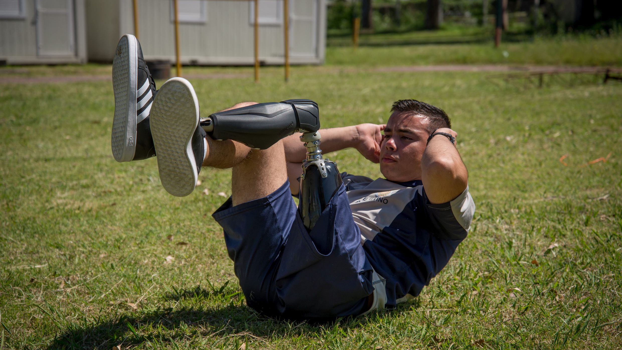 El cabo Mauricio Molina del Ejercito Argentino es un claro ejemplo de superación