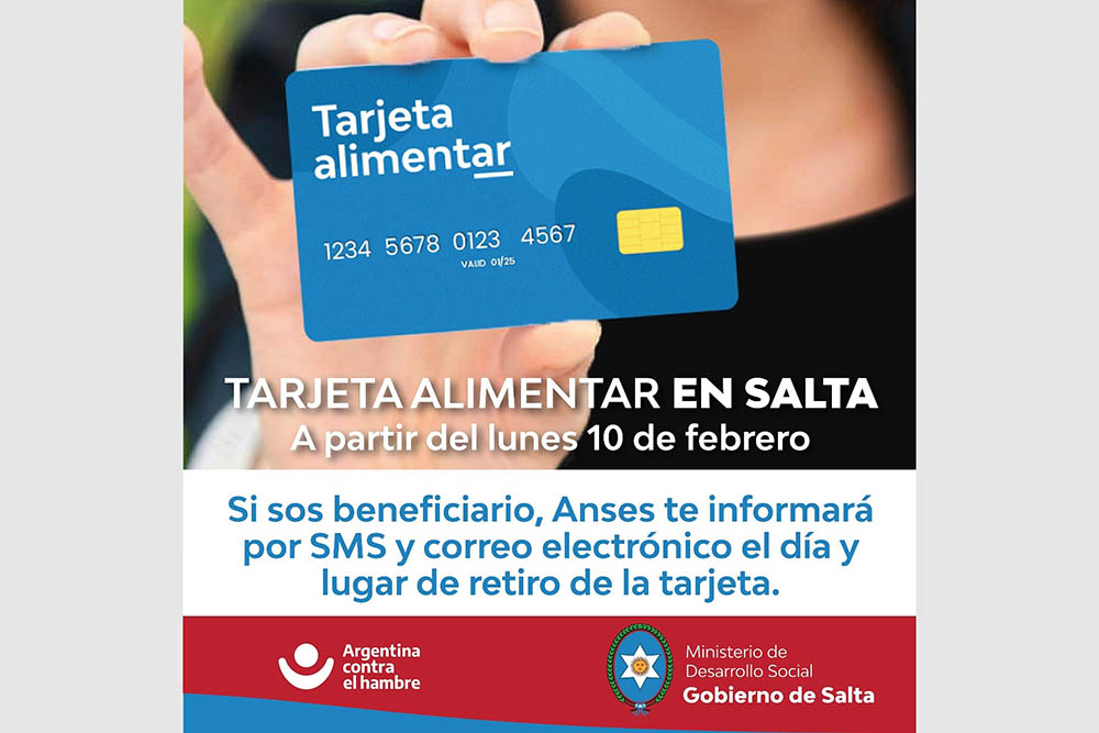 Tarjeta Alimentar: cronograma de operativos y puntos claves