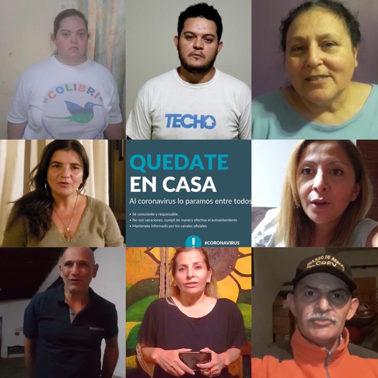 Referentes solidarios de Salta piden a la comunidad quedarse en casa