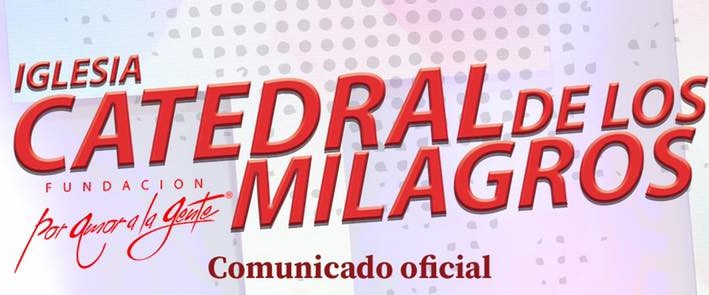 La Iglesia Catedral de los Milagros toma medidas de prevención por el coronavirus