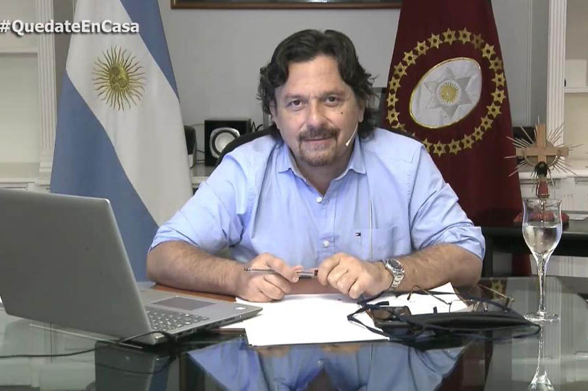 Sáenz anunció la creación de un fondo de emergencia para asistir a pequeños emprendedores salteños