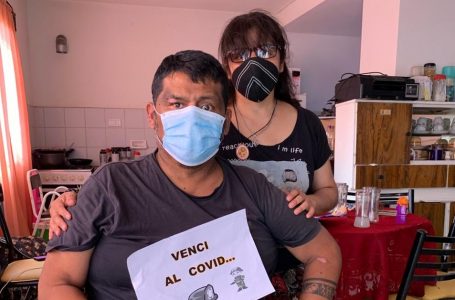 Bombero Voluntario venció al coronavirus