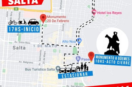 Conocé los 4 puntos de la oleada celeste para la “Gran Caravana Por la Vida”