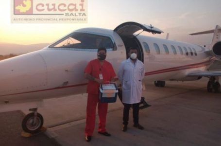 El CUCAI Salta coordinó un segundo operativo de cordón umbilical