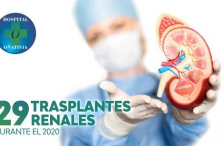 Se realizaron 29 trasplantes renales en el hospital Oñativia durante 2020