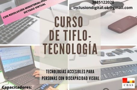 Curso sobre Tiflotecnología (Tecnologías Accesibles para personas con discapacidad Visual)
