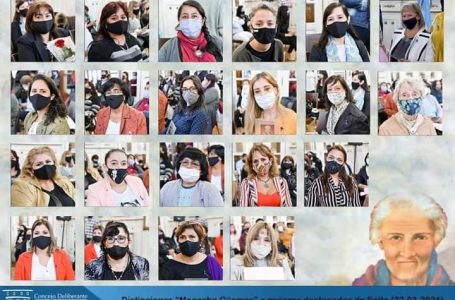 El Concejo Deliberante reconoció a 21 mujeres por la labor social